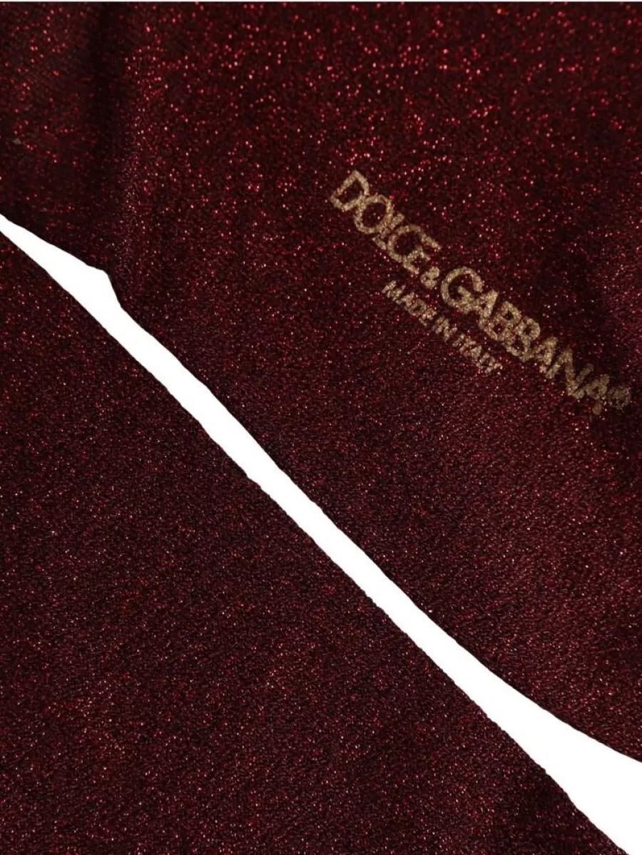 Dolce&Gabbana Viscose Mid Calf Socks