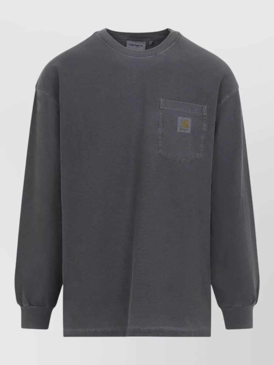 Carhartt Wip organic cotton long-sleeve loose-fit crew-neck t-shirt