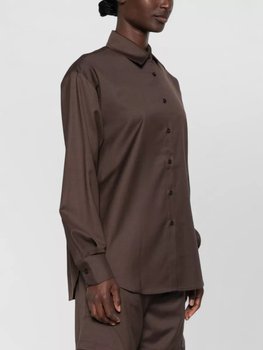 The Frankie Shop Tie Neck Shirt