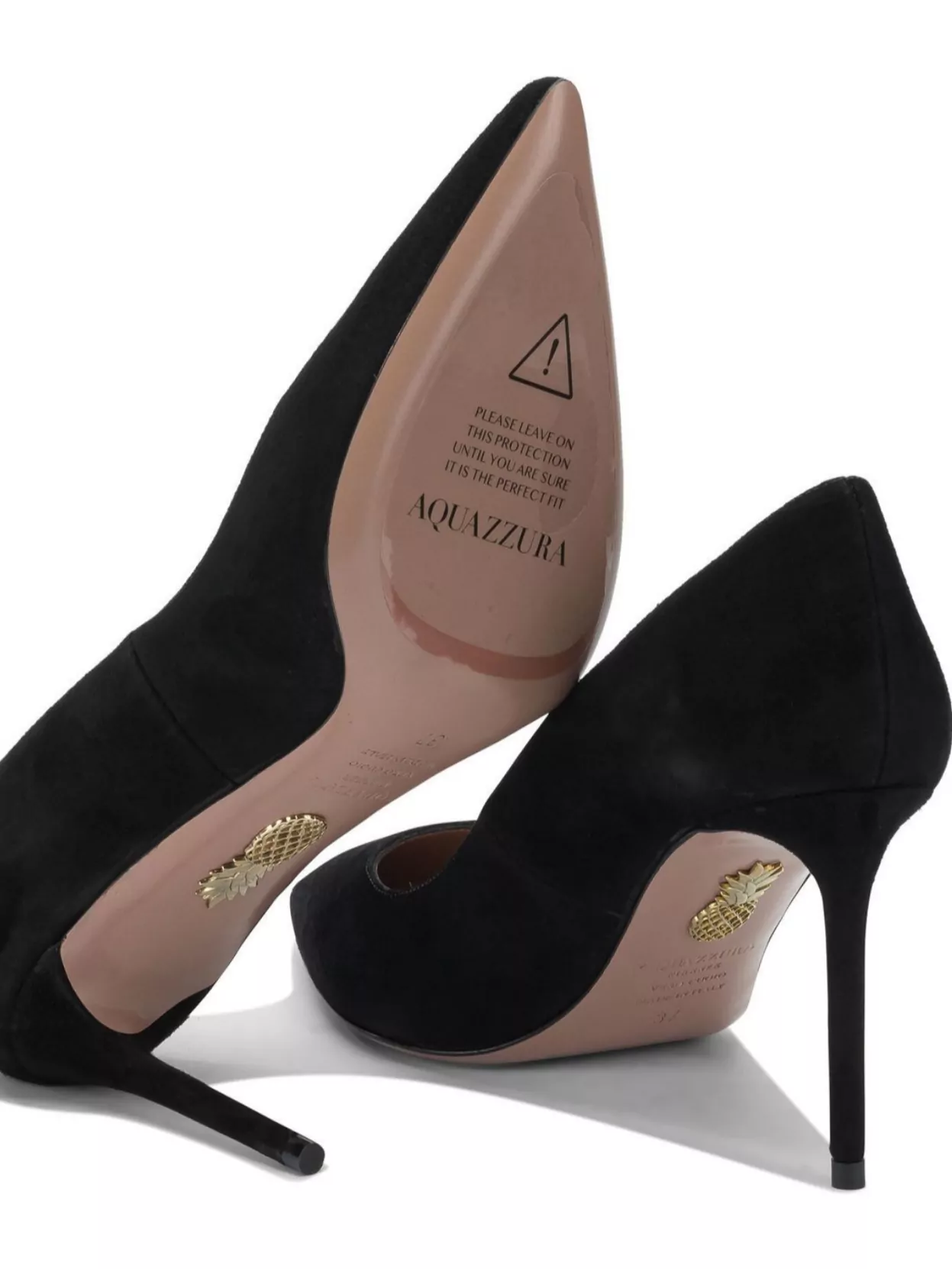 Aquazzura Stylish Pointed Toe Stiletto Pumps