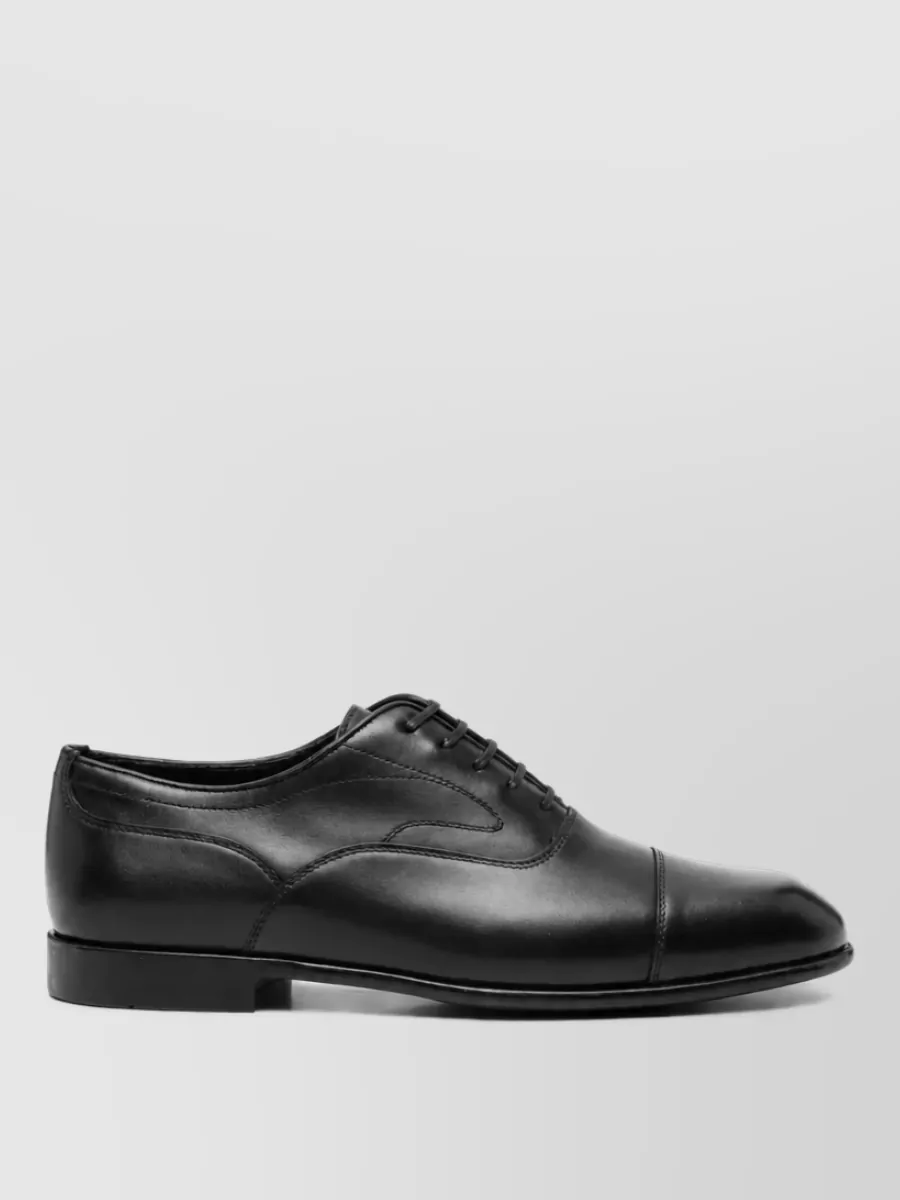 Ferragamo Leather Oxford Shoes