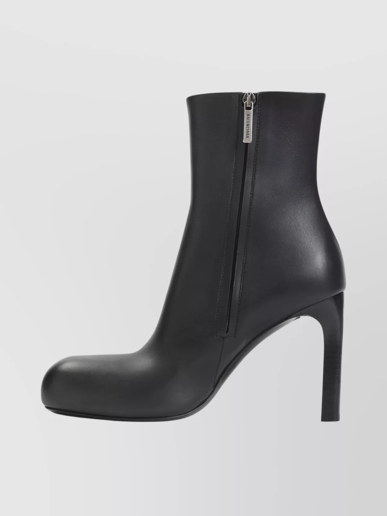 Balenciaga Ankle Bootie With Round Toe Design