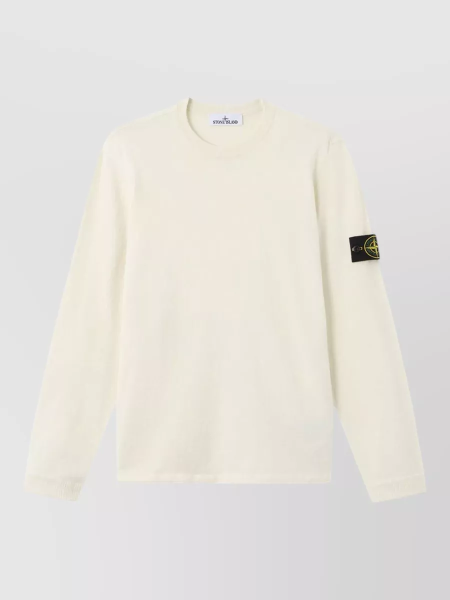 Stone Island ribbed regular-fit sweater