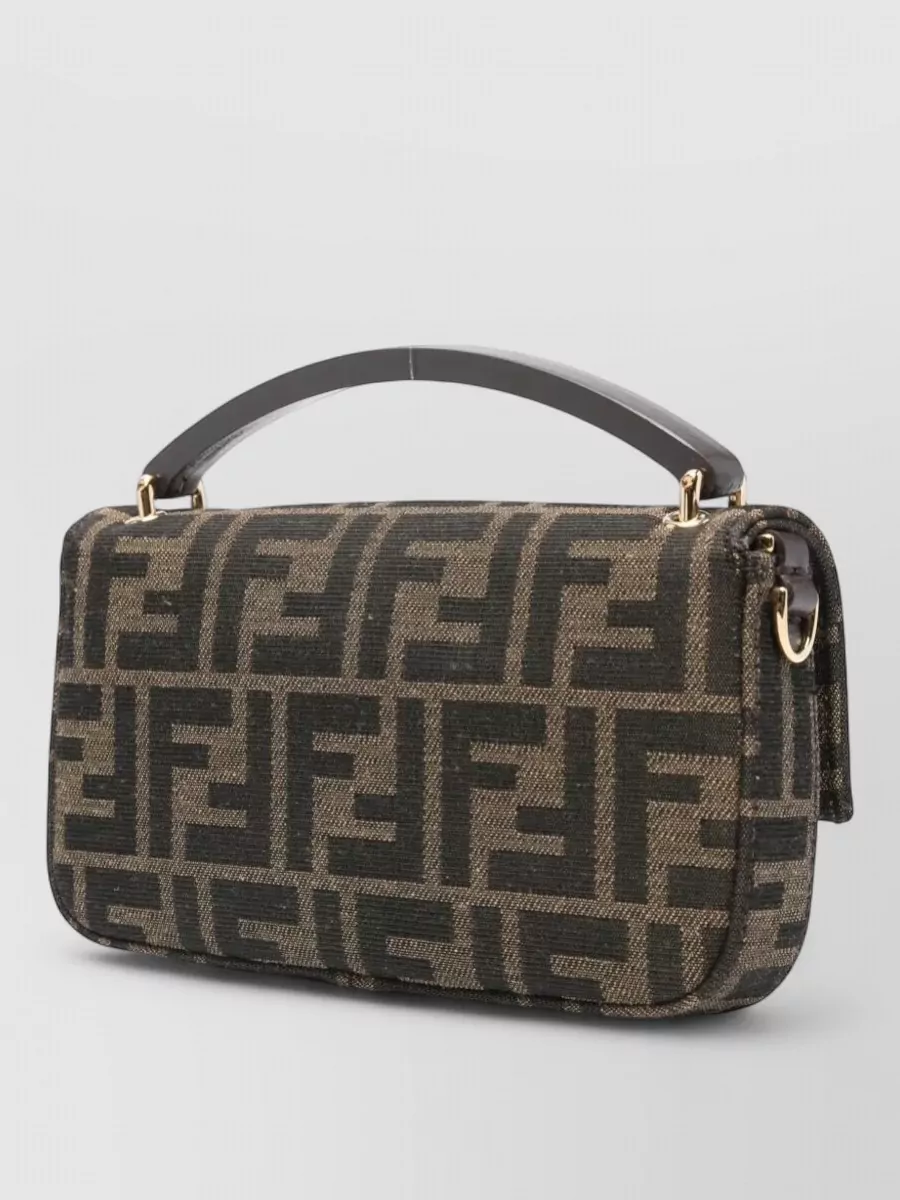 Fendi Phone Bag With Top Handle And Strap