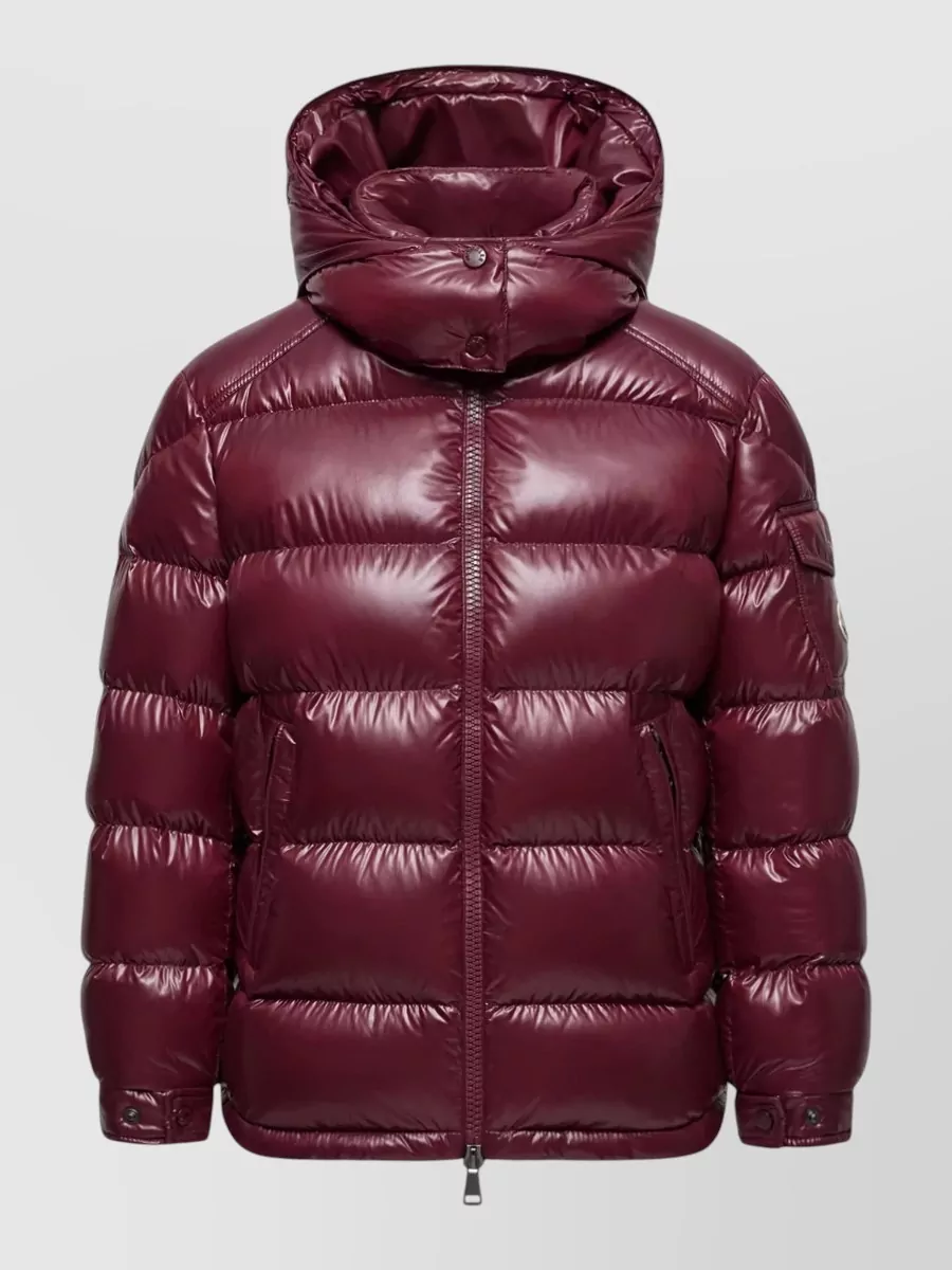 Moncler Down hooded short puffer jacket