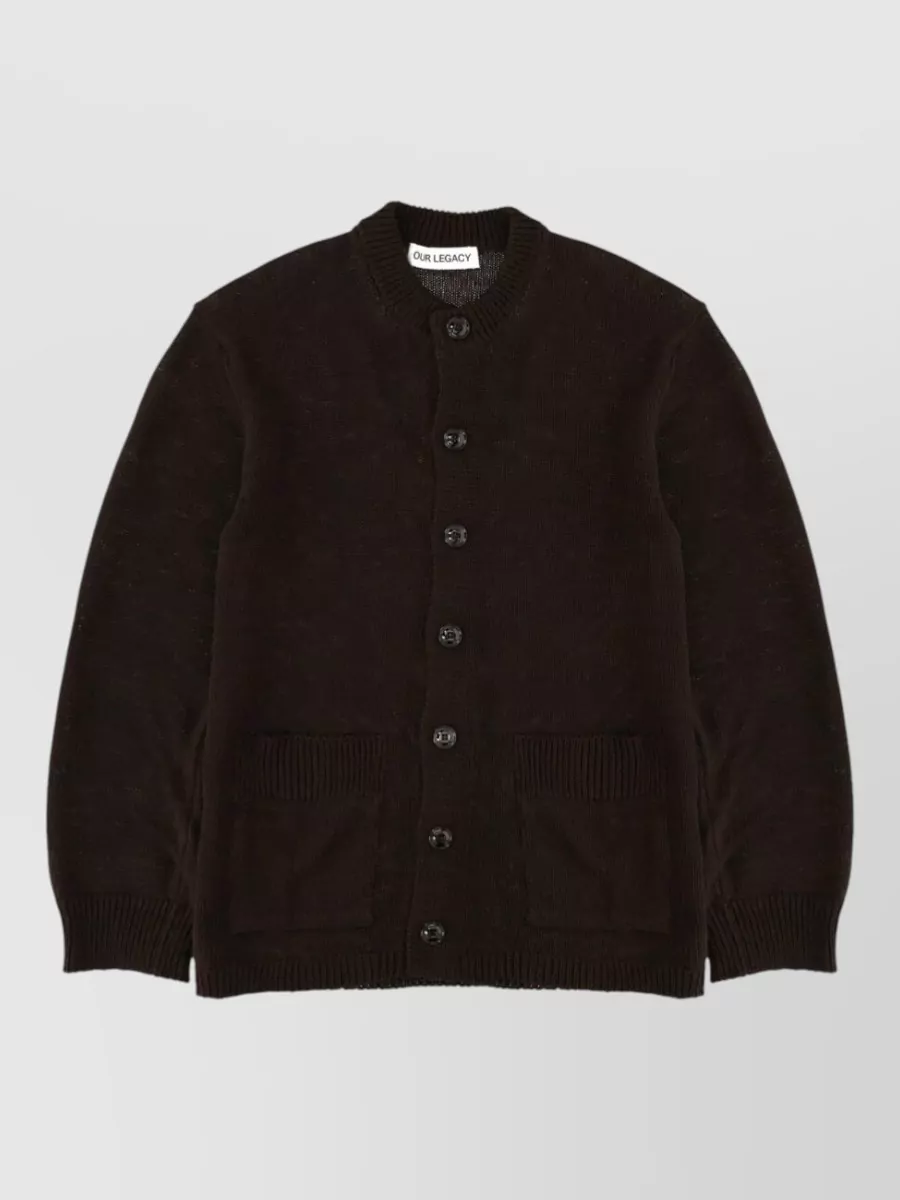 Our Legacy Organic cotton oversized cardigan