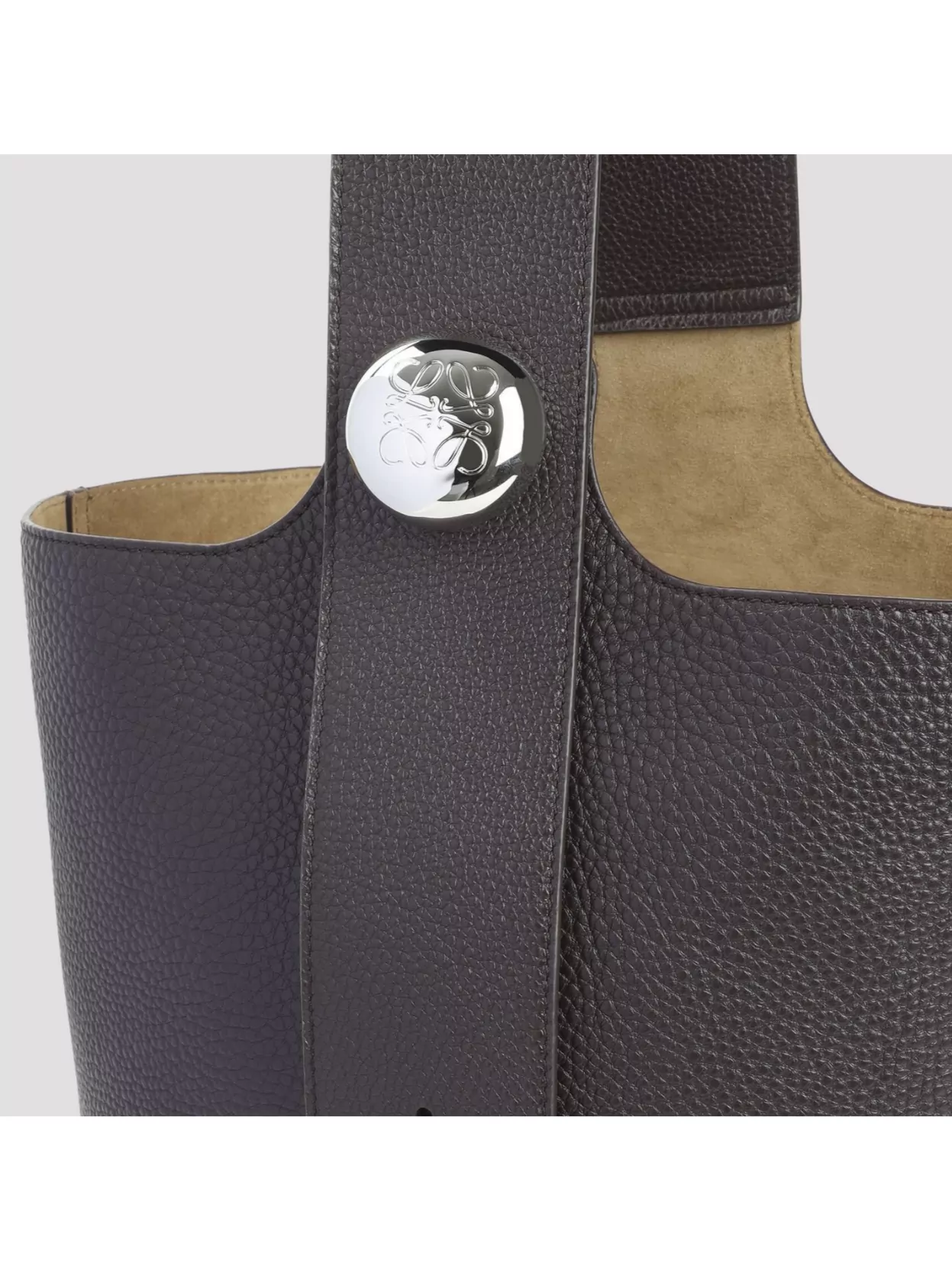 Loewe Large Textured Leather Bucket Bag