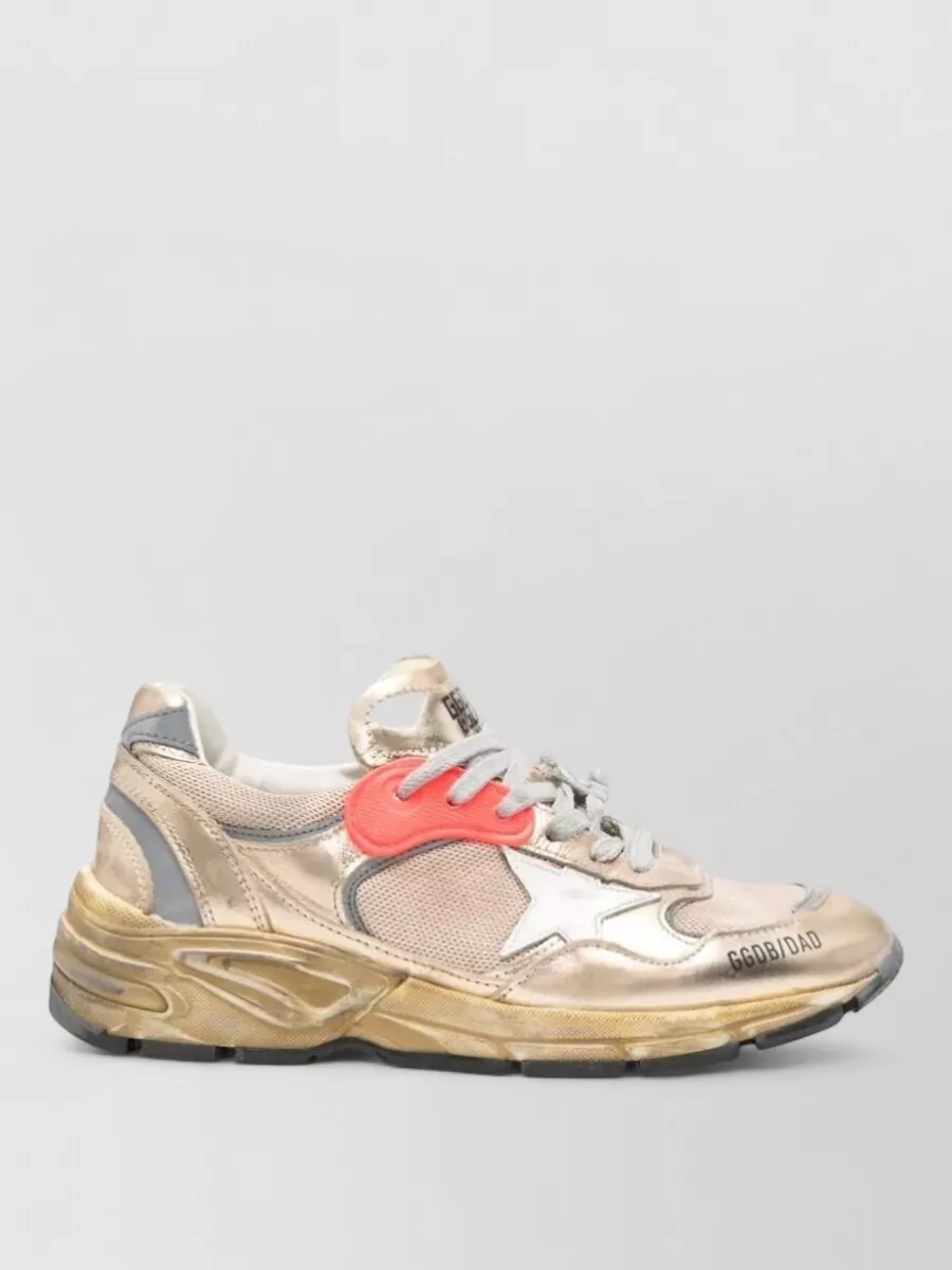 Golden Goose Leather Low-Top Sneakers