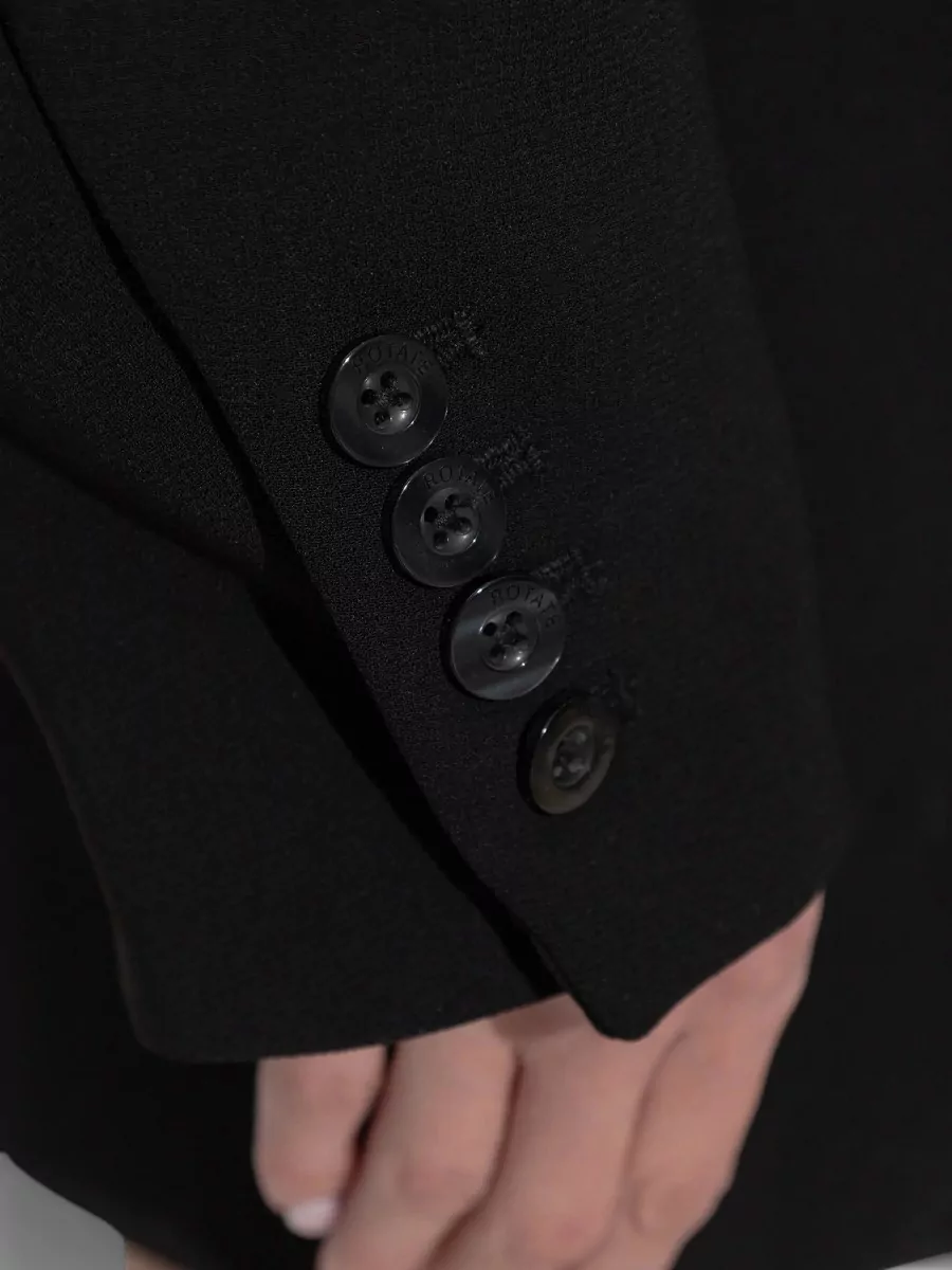 Rotate Tailored Puff-Sleeve Mini Dress