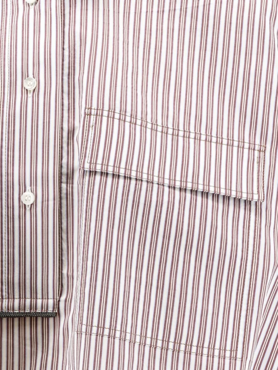 Brunello Cucinelli Striped Shirt