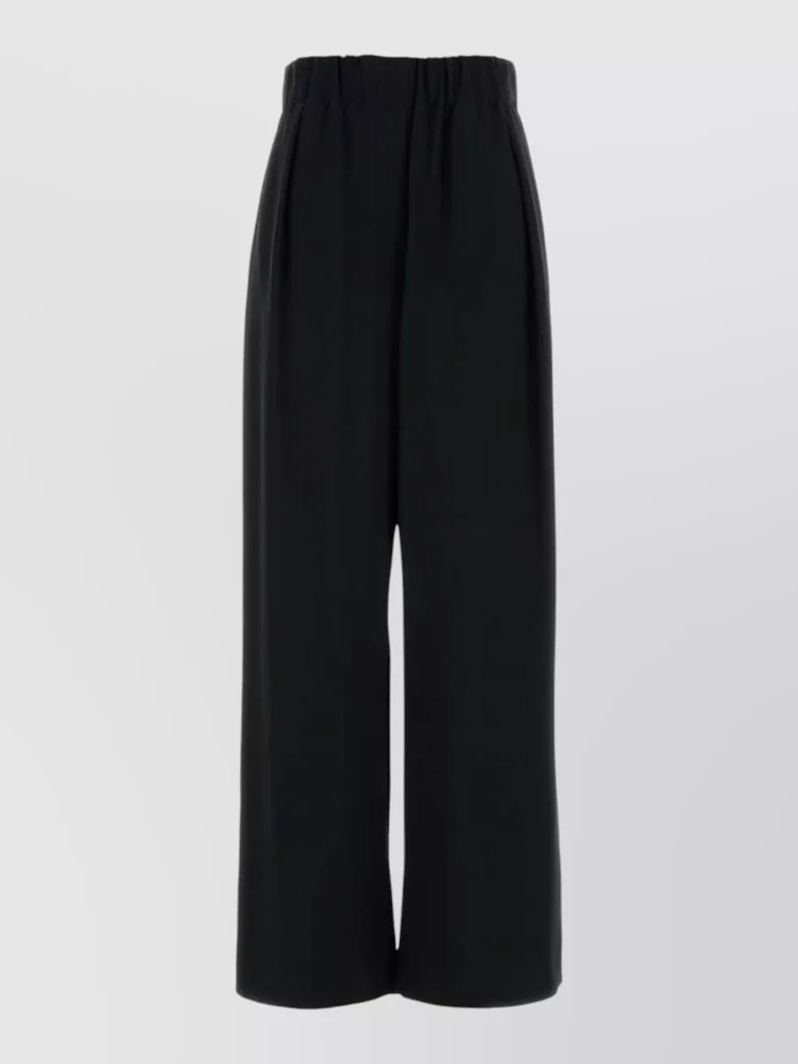 Jil Sander Crepe wide-leg trousers