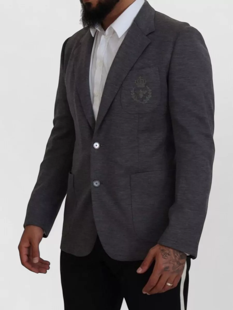 Dolce&Gabbana Wool Slim-Fit Blazer