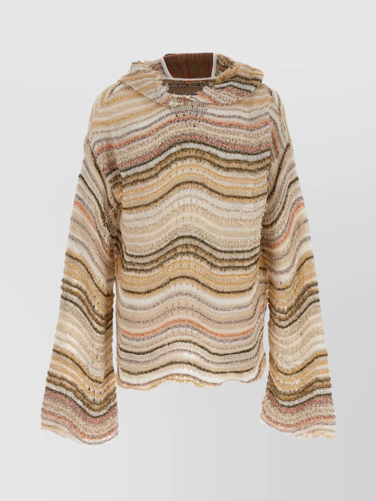 Shop Vitelli 'peacock Monster' Hooded Sweater