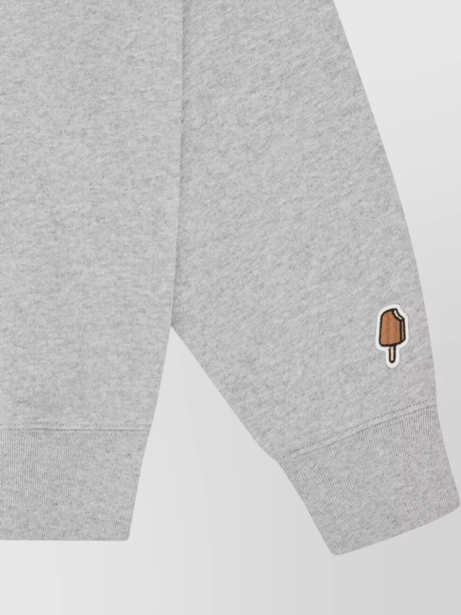 Icecream Crew Neck Cotton Sweatshirt