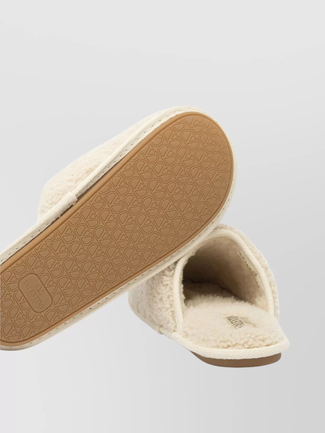 Valentino "your Room" Open Back Rubber Slides