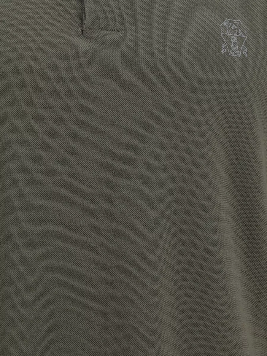 Brunello Cucinelli Cotton Polo Shirt