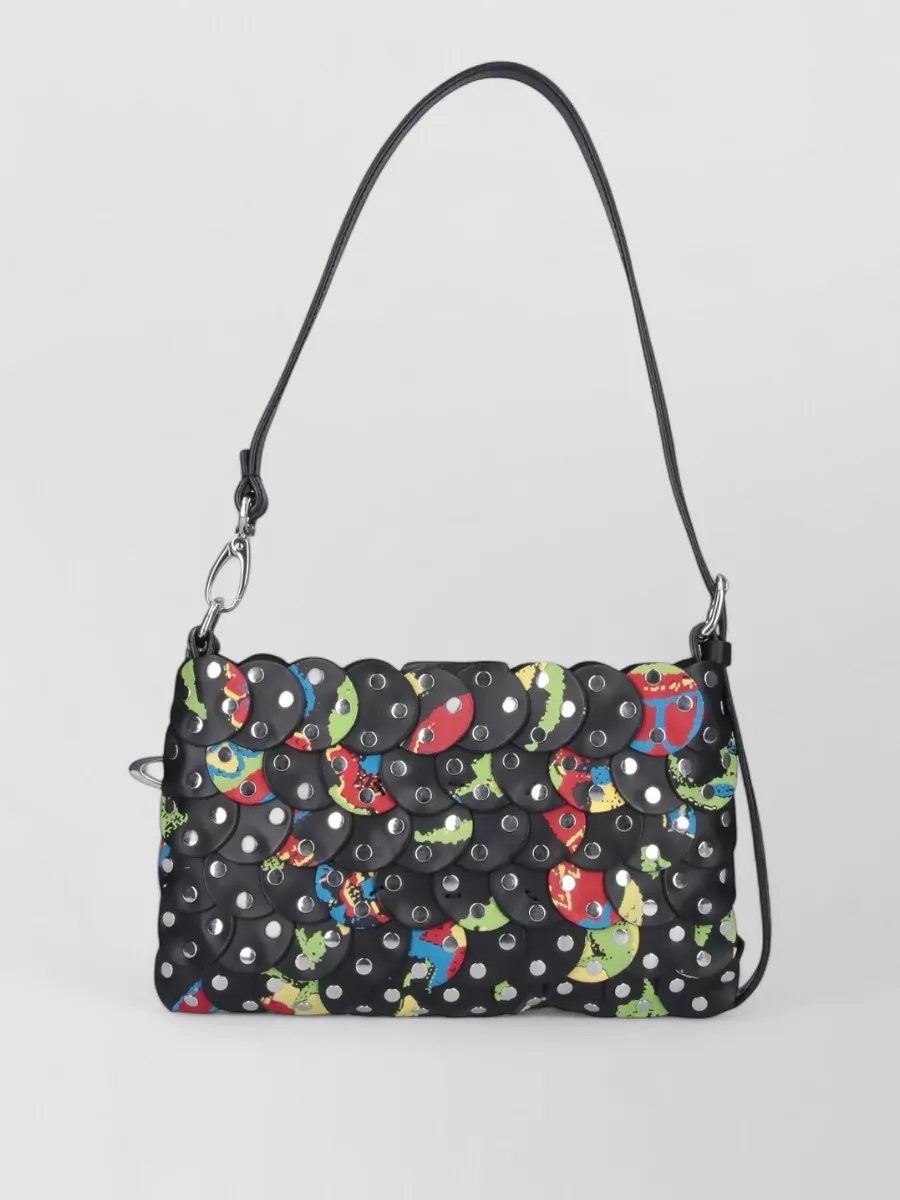 Vivienne Westwood studded shoulder strap crossbody bag metal detail