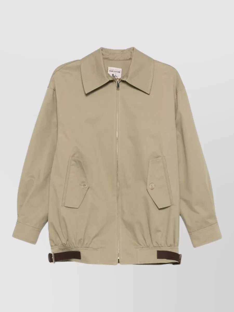 Semicouture Cotton Bomber Jacket