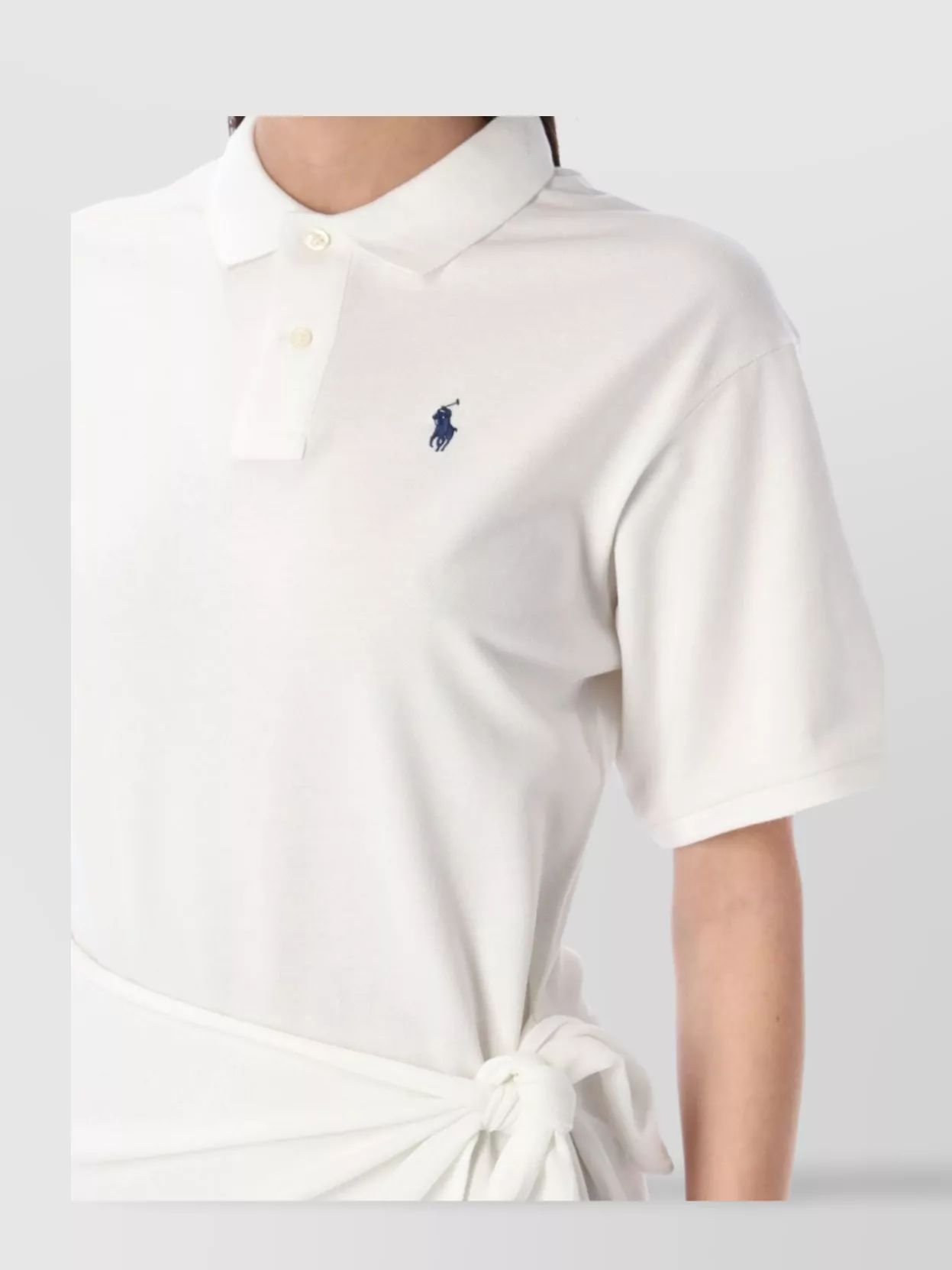 Polo Ralph Lauren Collared Mini Dress Wrap Skirt