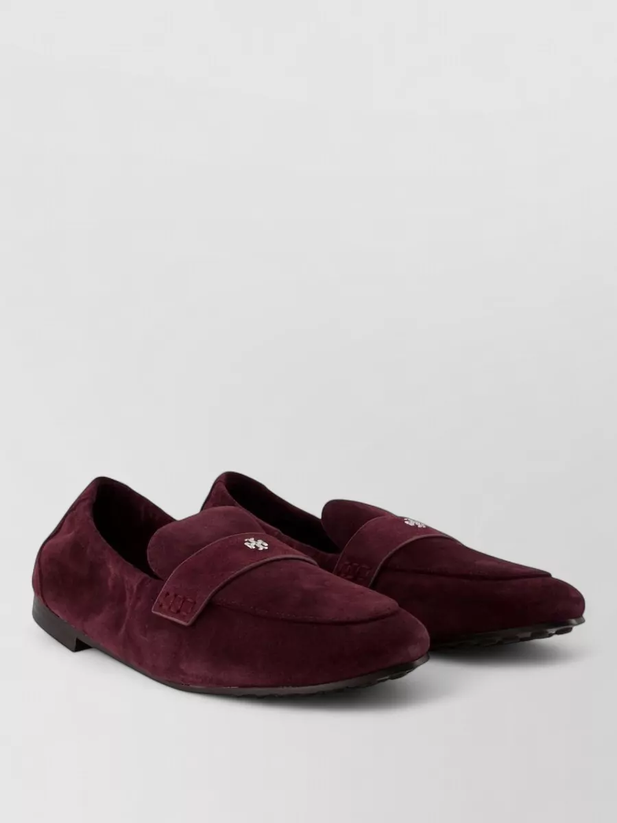 Tory Burch leather ballet loafers
