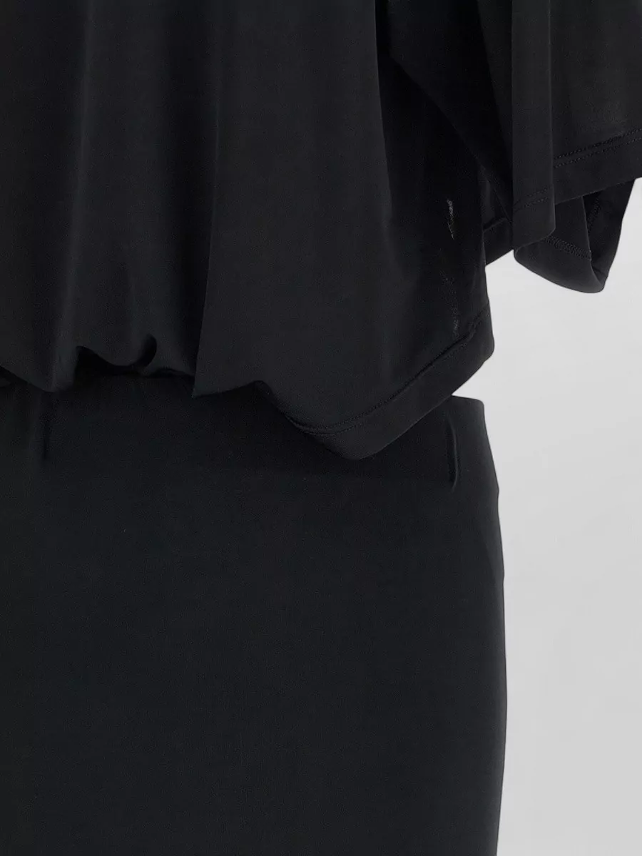 The Andamane Draped Cutout Maxi Dress