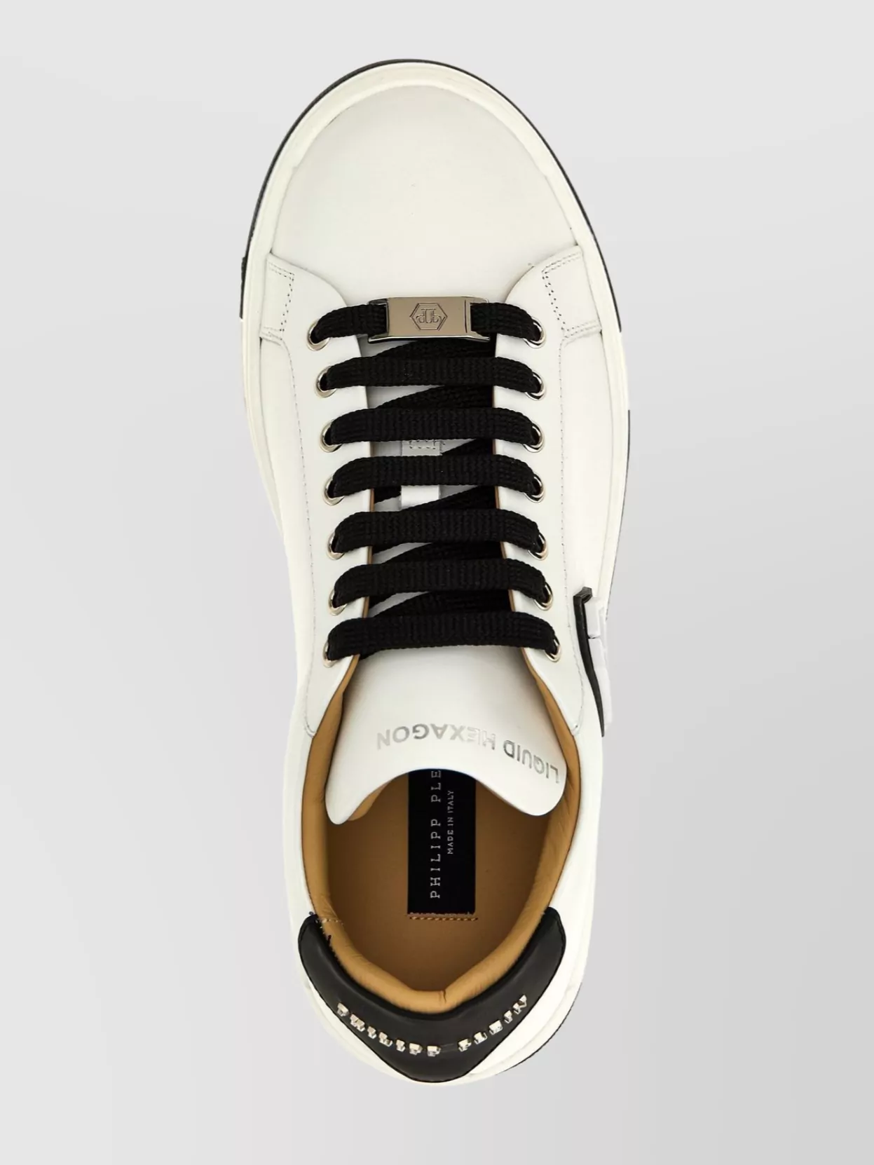 Philipp Plein 'Contrast Heel Tab Round Toe Sneakers'