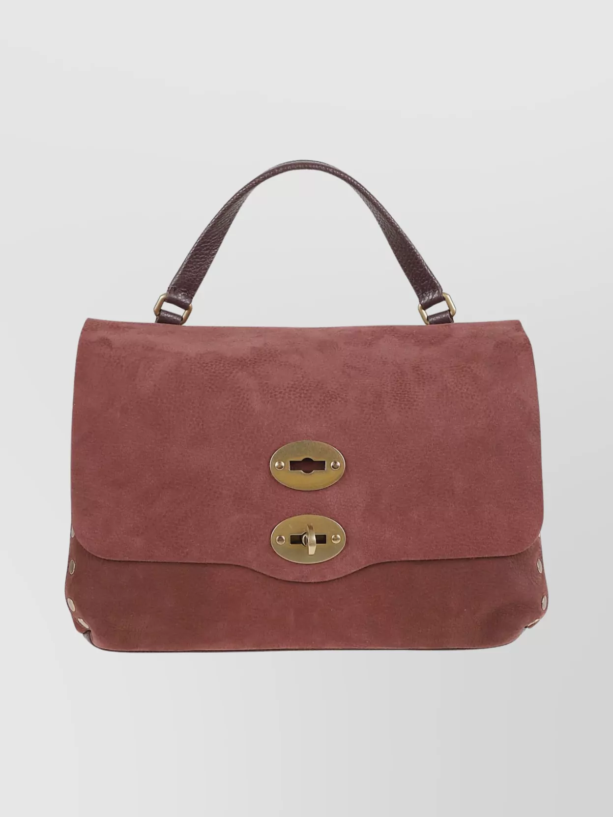 Zanellato Shoulder Bag With Metal Hardware And Studs