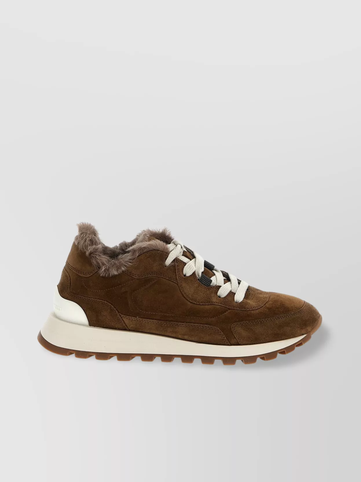 スニーカー Brunello Cucinelli Suede Sneakers With Contrasting Rubber Brunello Cucinelli Suede sneakers with rubber sole contrast