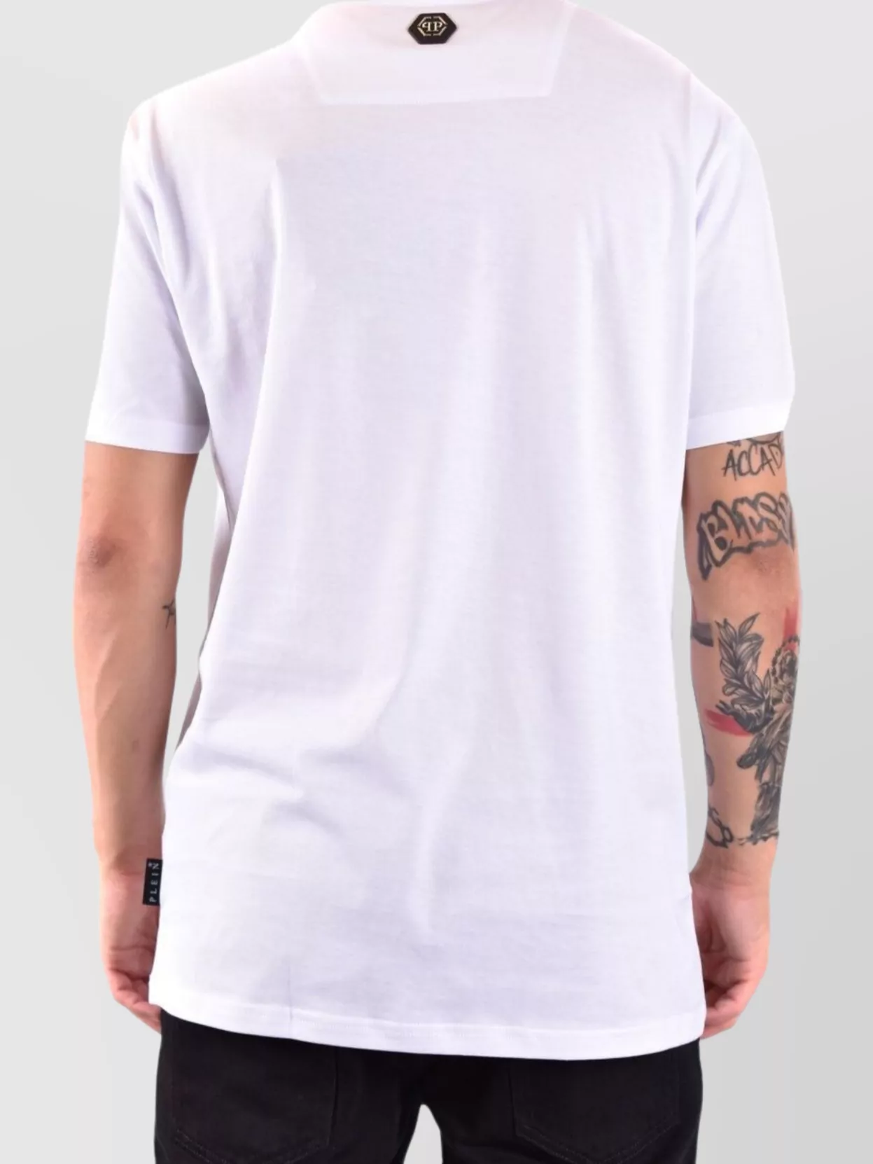 Philipp Plein Crew Neck Graphic Print Short Sleeves