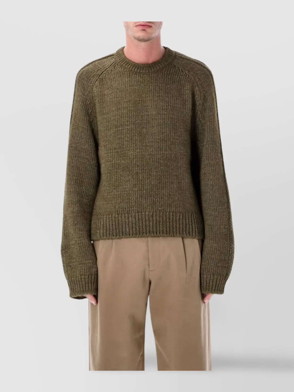 Our Legacy True Wool And Silk-blend Sweater In Brown