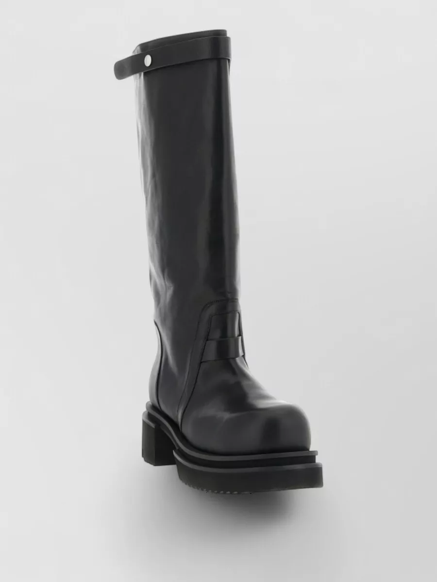 Rick Owens leather high boots