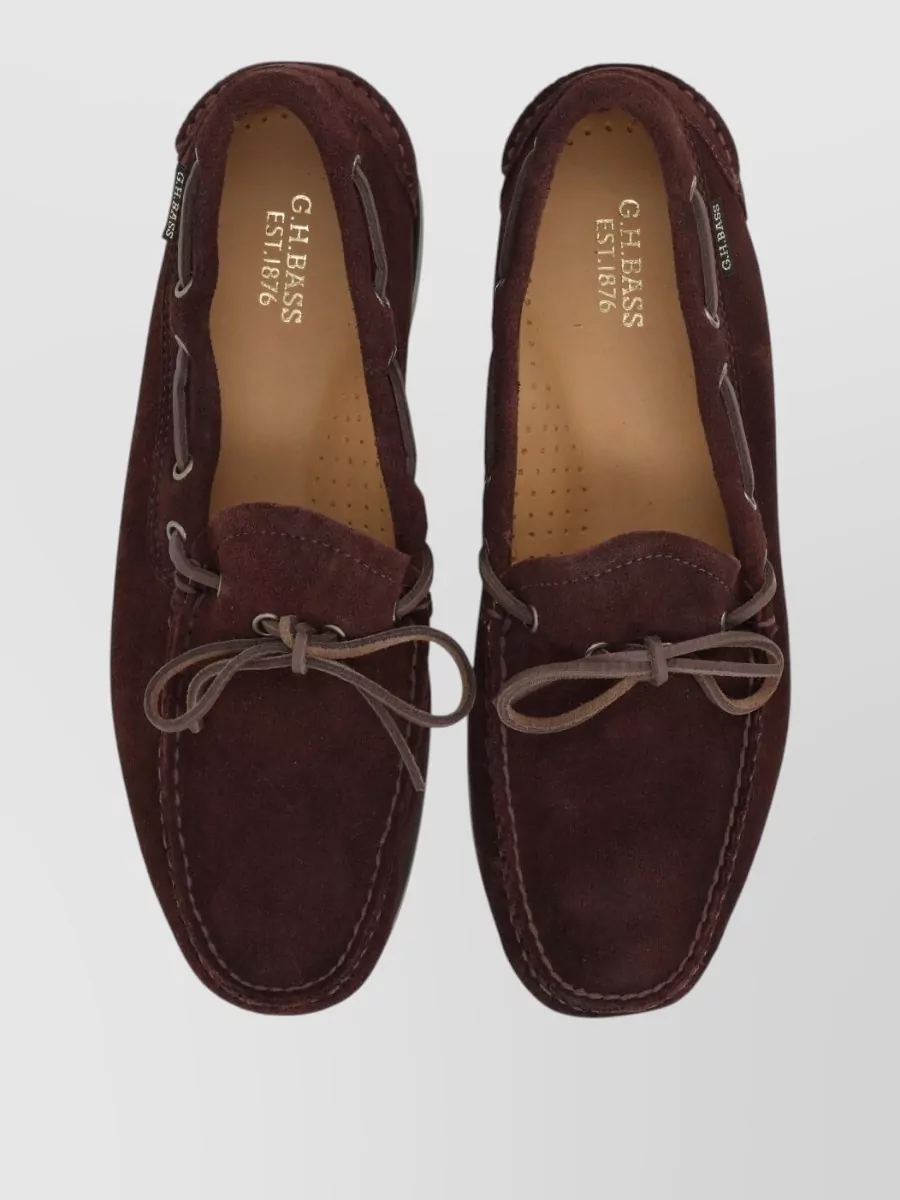 G.h. Bass Leather Boat Shoes