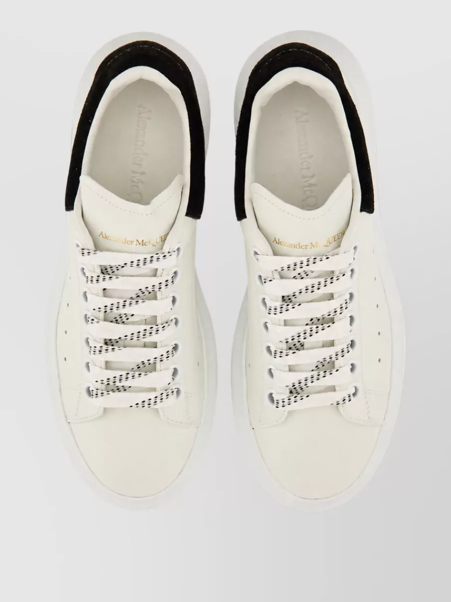 Alexander Mcqueen Leather Oversized Sneakers