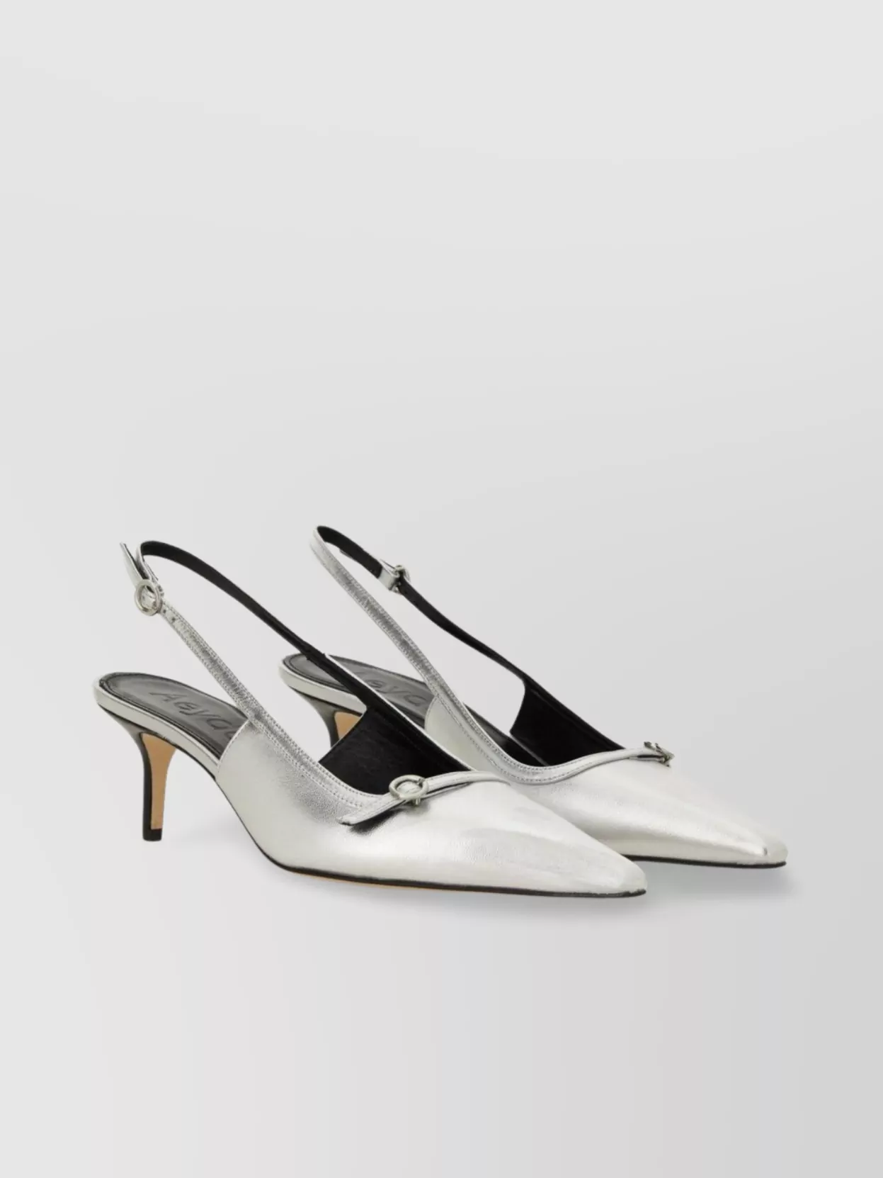 Aeyde Bow Detail Kitten Heel Sandals