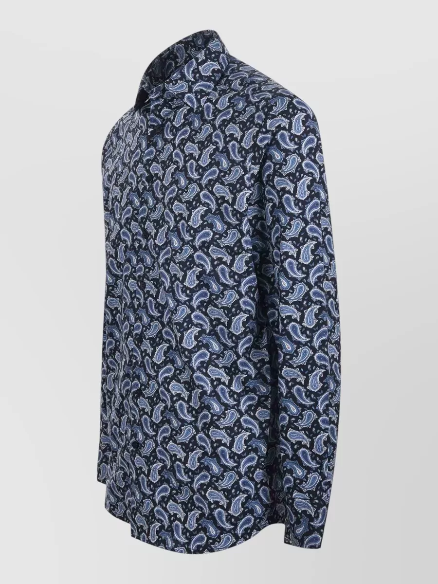 Etro Long Sleeve Shirt Paisley Pattern