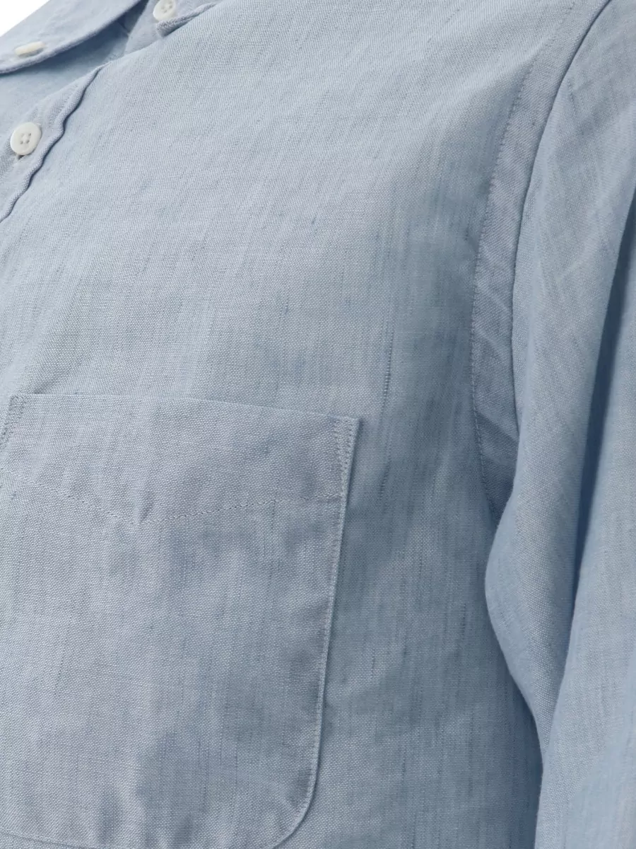 Beams Plus Linen Blend Casual Shirt