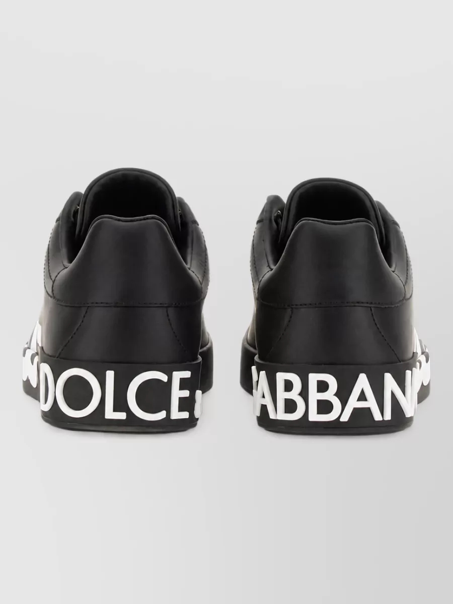 Dolce&Gabbana Leather Portofino Sneakers