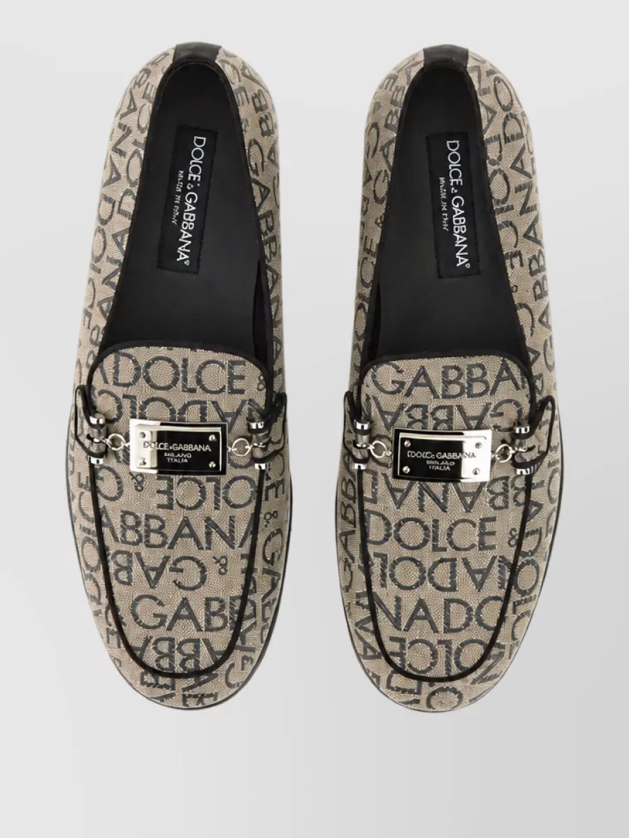 Dolce&Gabbana Jacquard Loafers