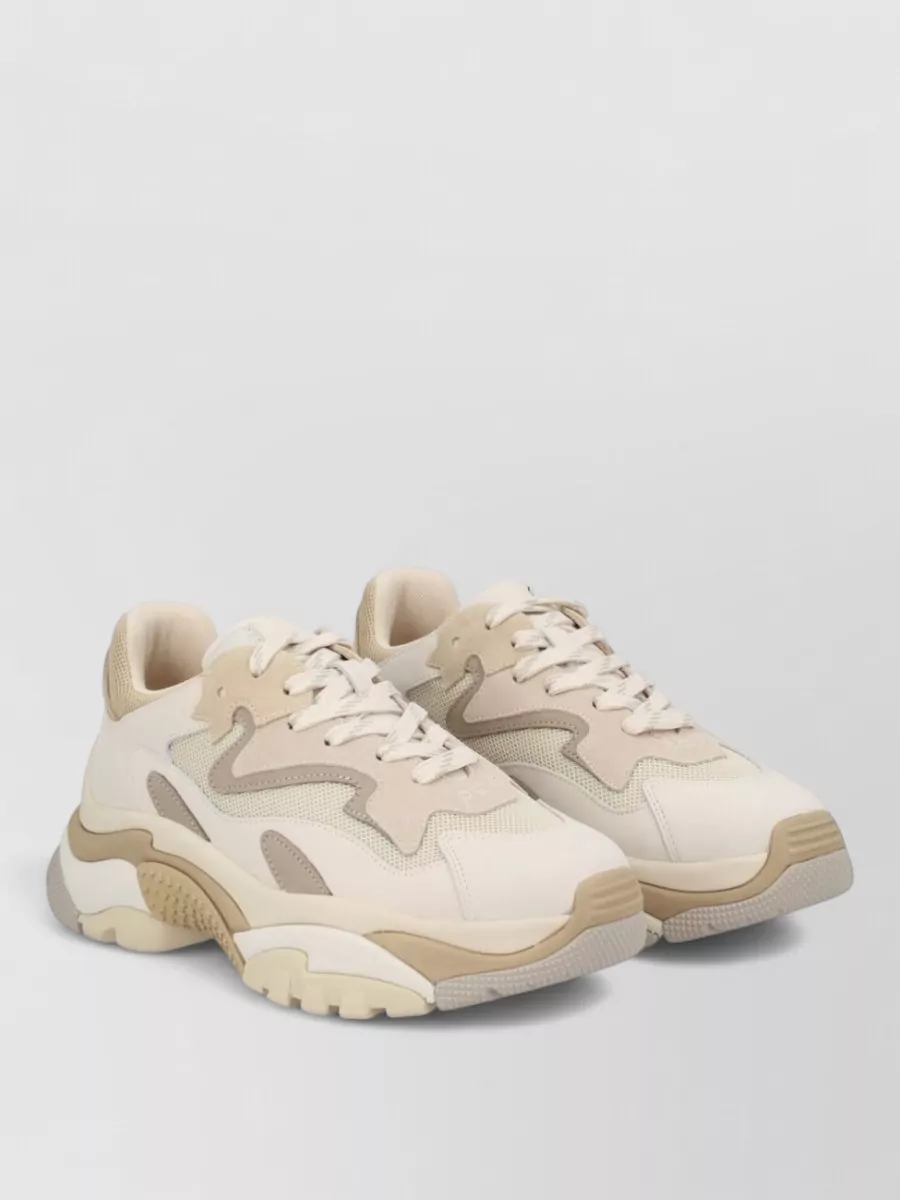 Ash Leather Low-Top Sneakers