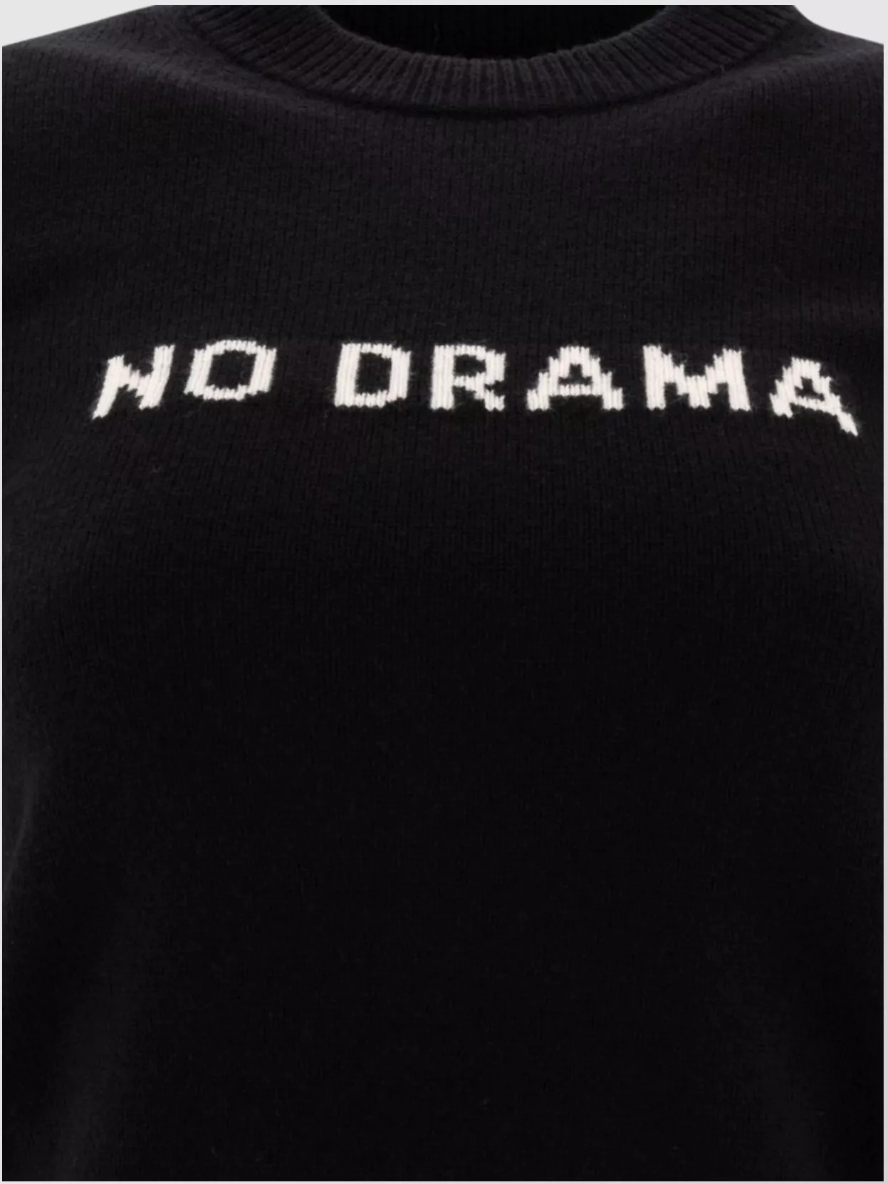 Sportmax Wool-cashmere No Drama Short-sleeve Sweater