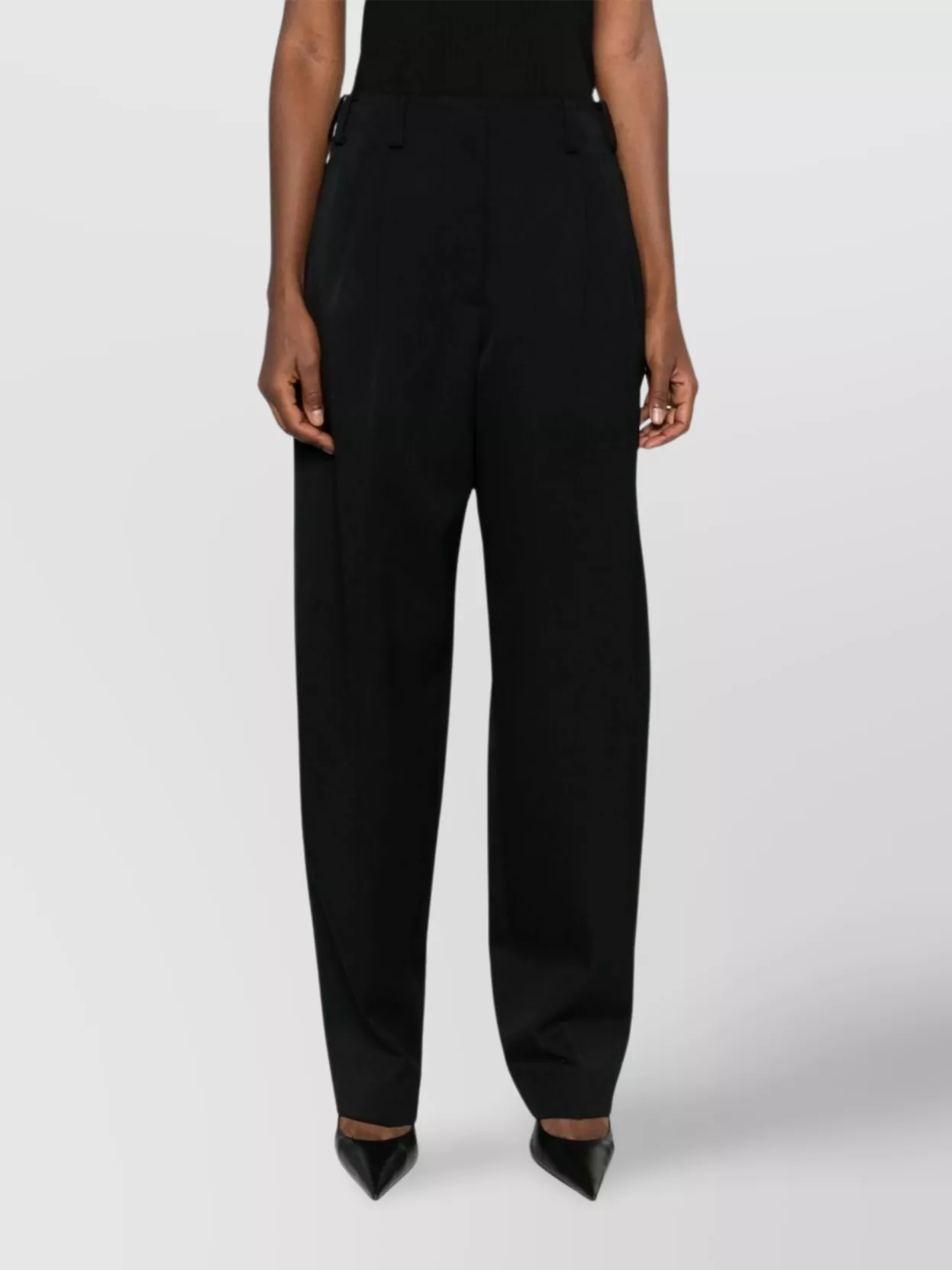 Givenchy Pleated Trousers With Belt Loops And Pockets