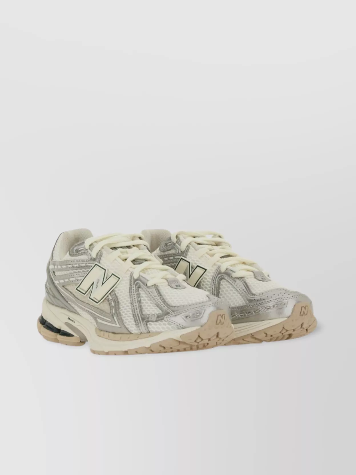 New Balance Mesh Upper Rubber Sole Sneakers