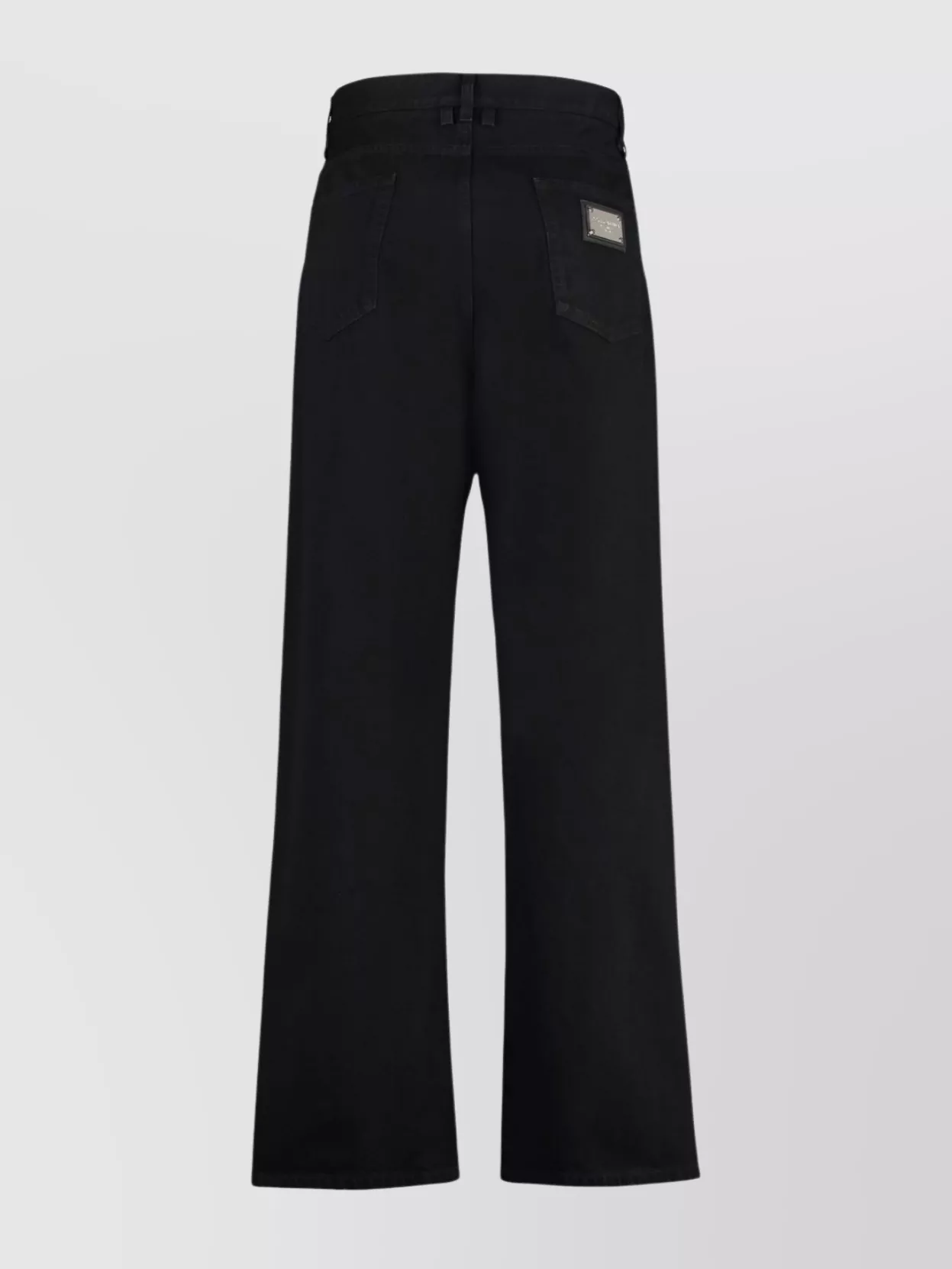 Dolce&Gabbana Straight Leg Jeans With Front And Back Pockets