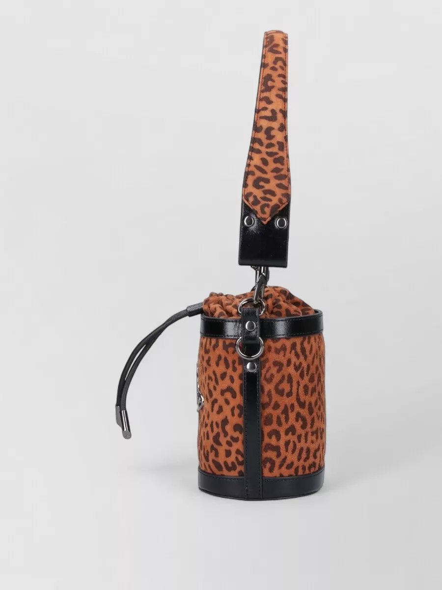 Vivienne Westwood Kitty Small Leather Bucket Bag