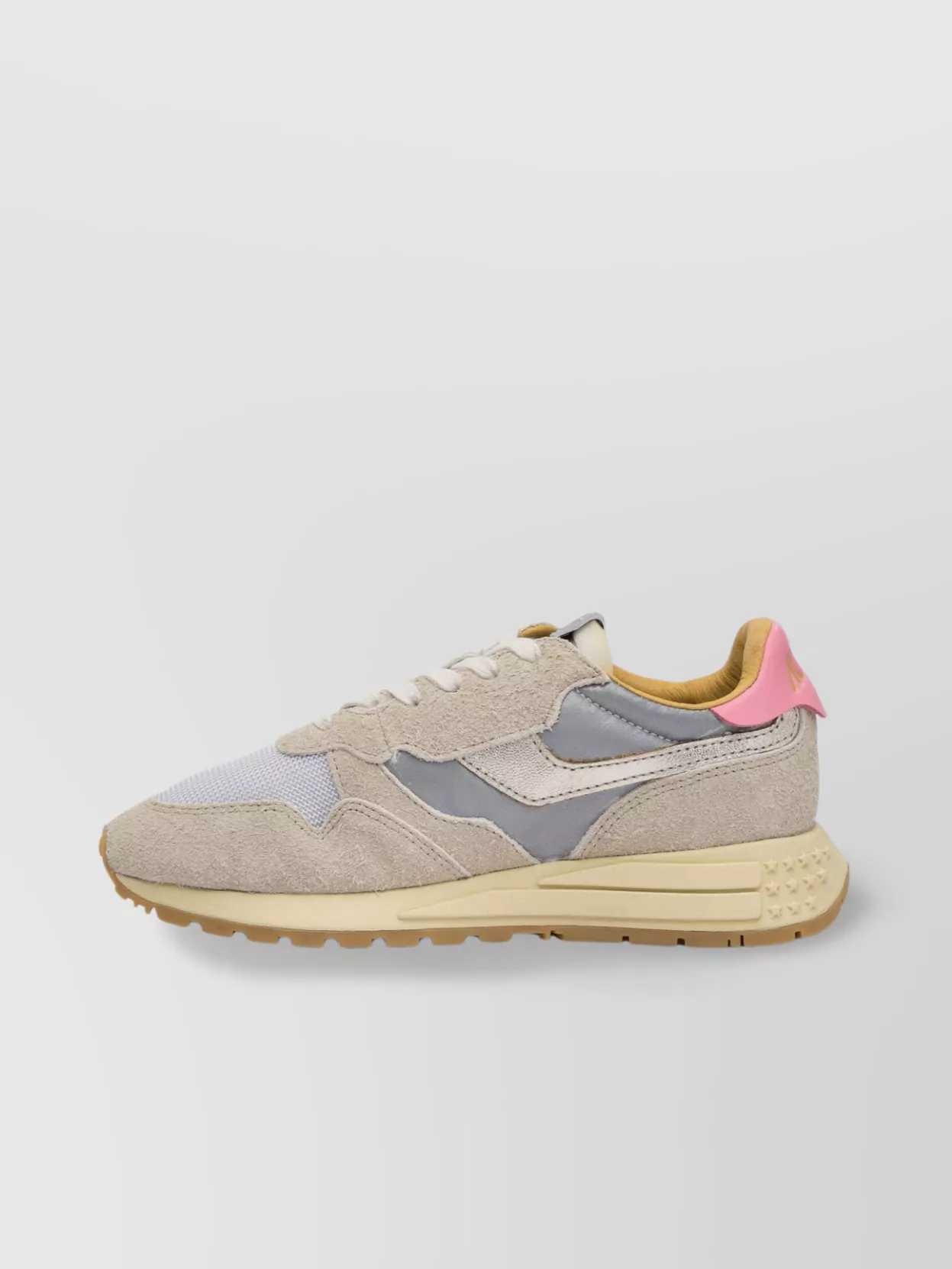 Autry Collar Padded Suede Mesh Rubber Sole