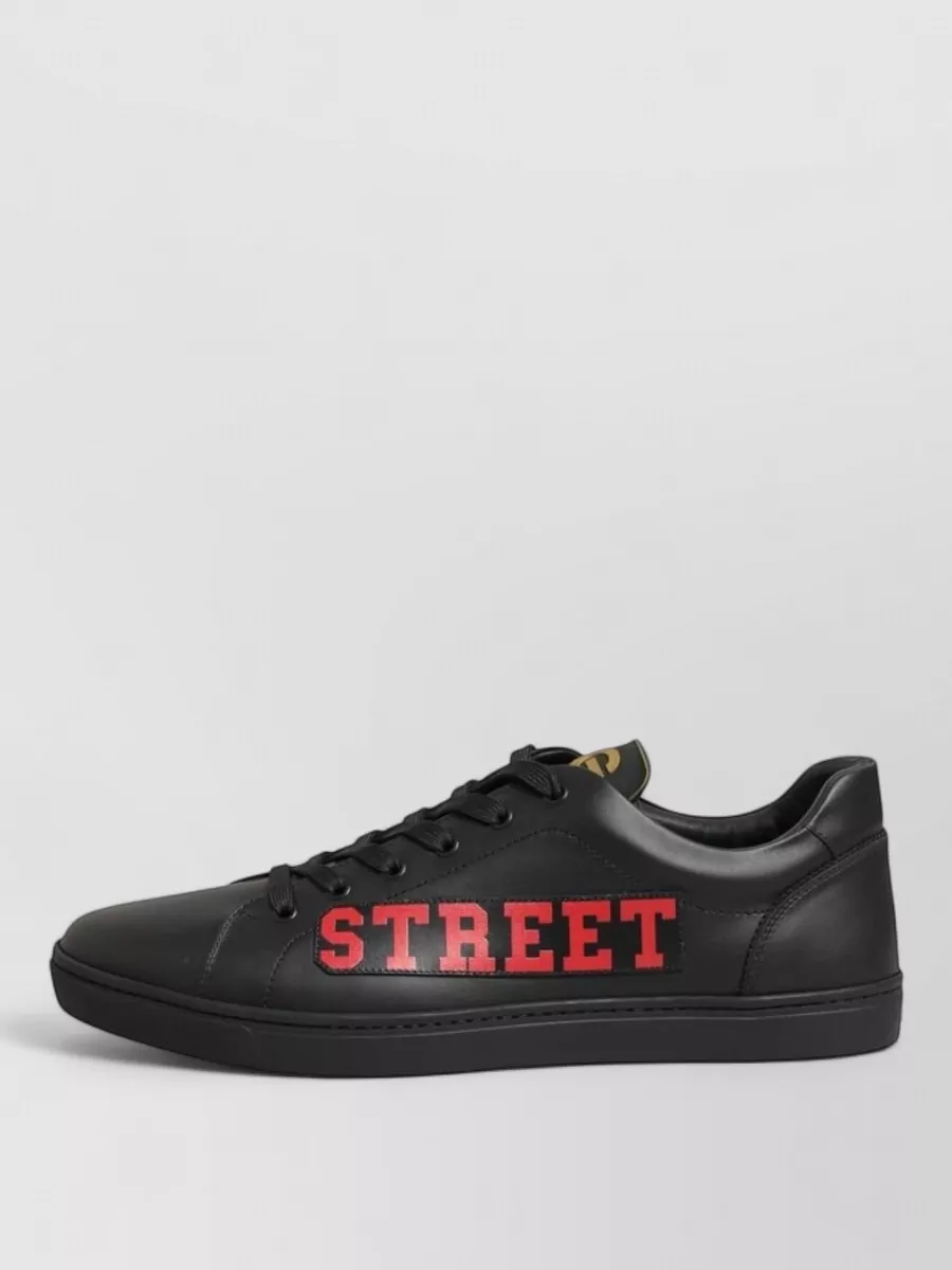 Dolce&Gabbana Leather Low Top Sneakers