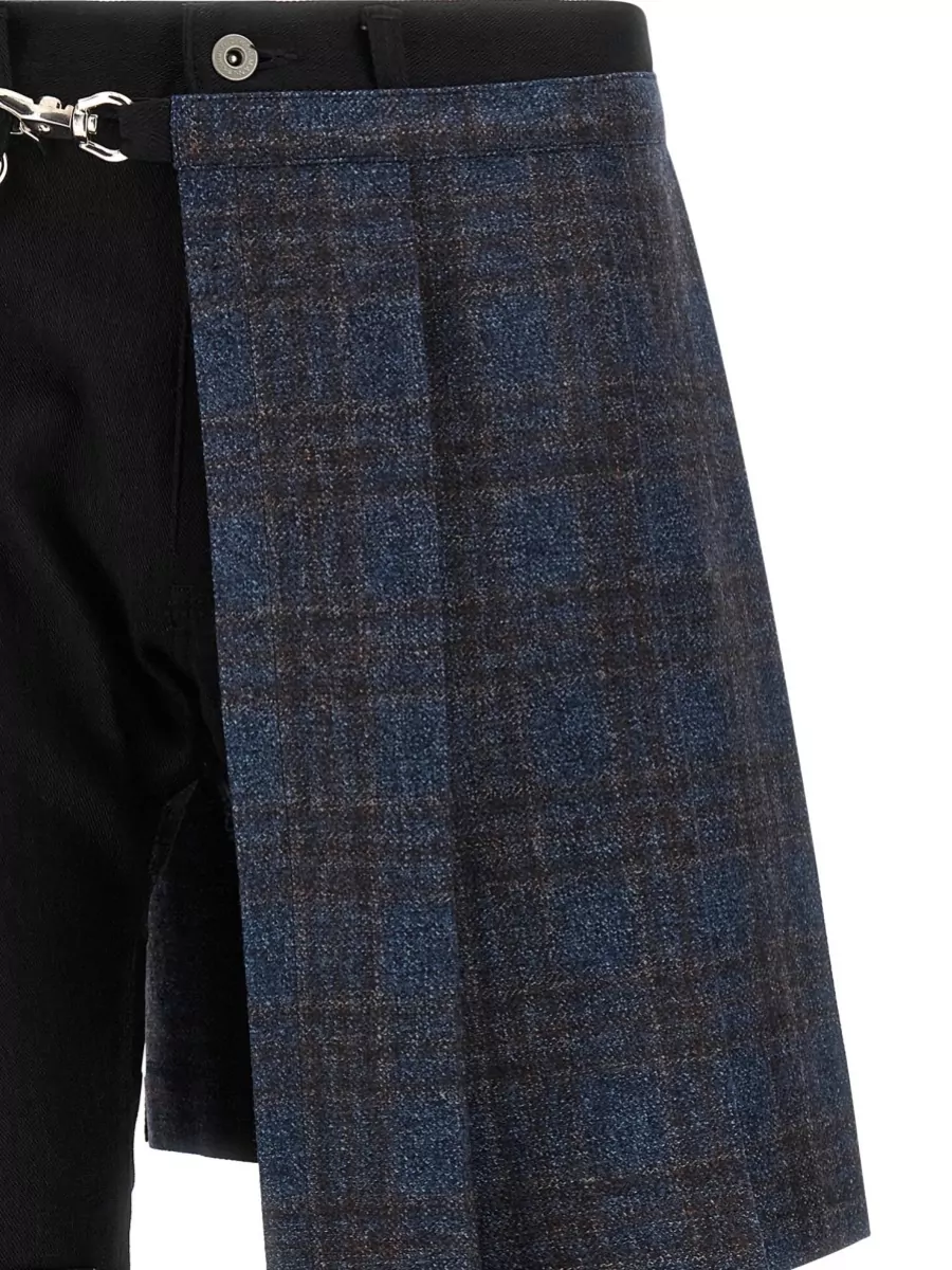Junya Watanabe Denim Patchwork Straight-Leg Jeans