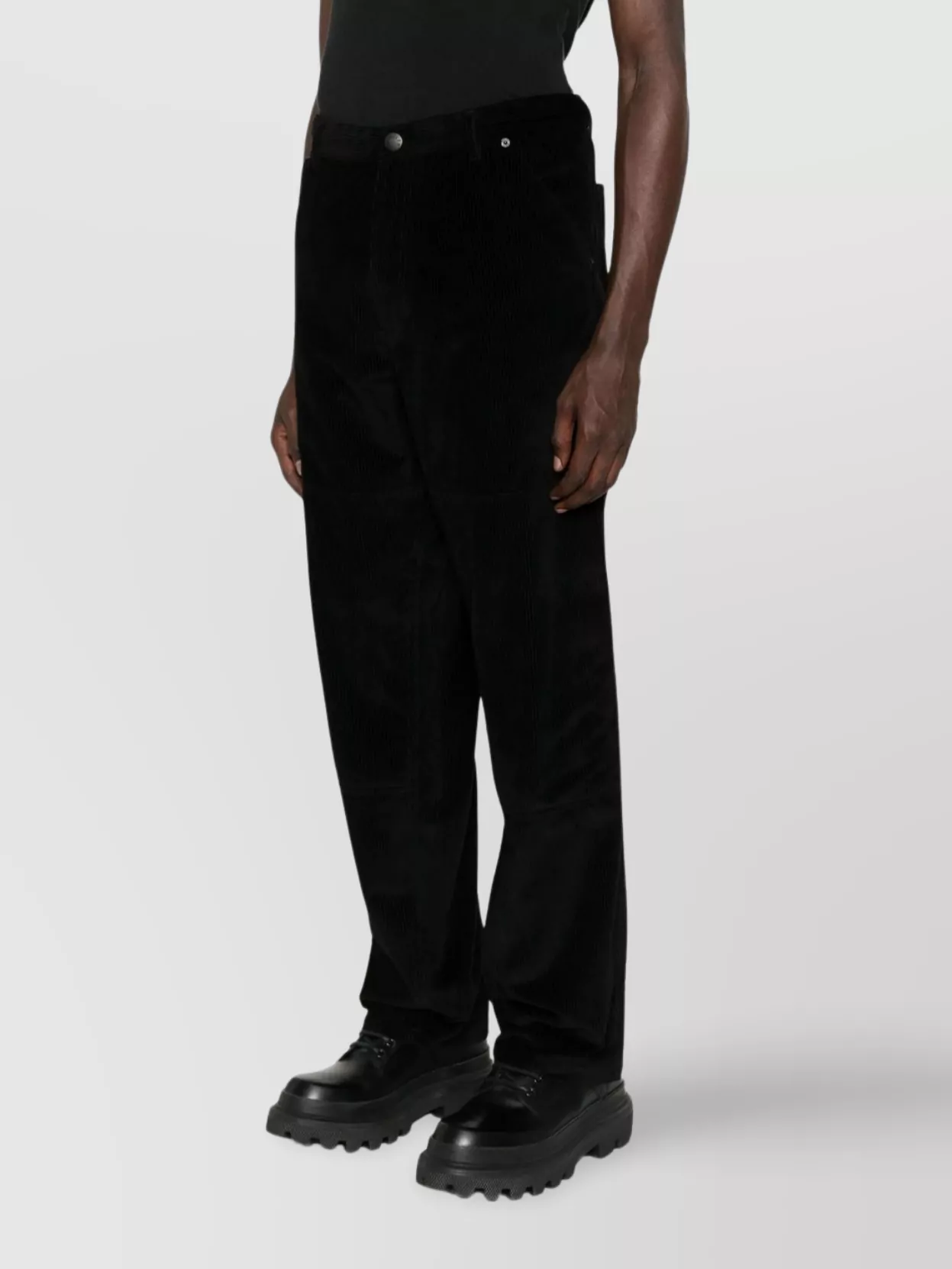Moncler Casual Trousers Corduroy Texture