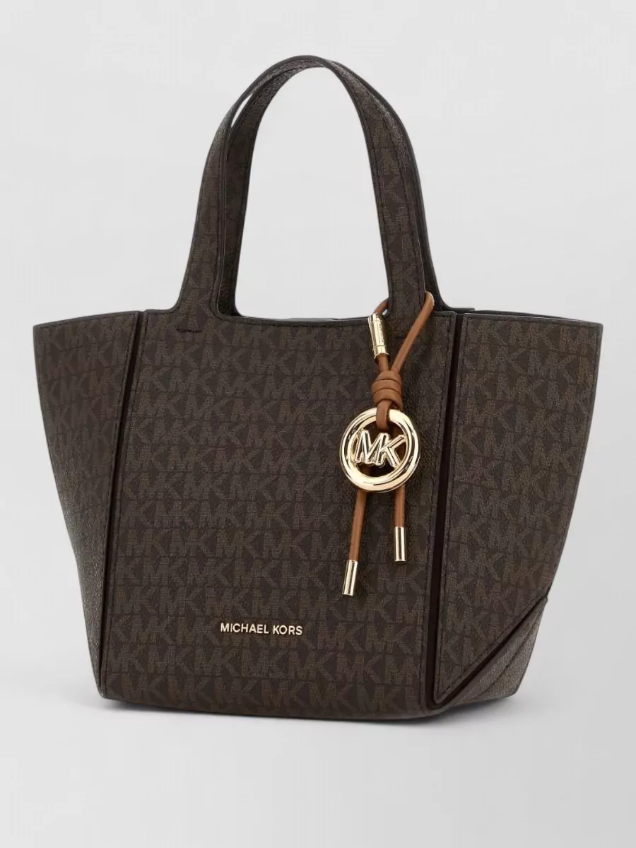 Michael Kors Jet Set Canvas Shoulder Bag