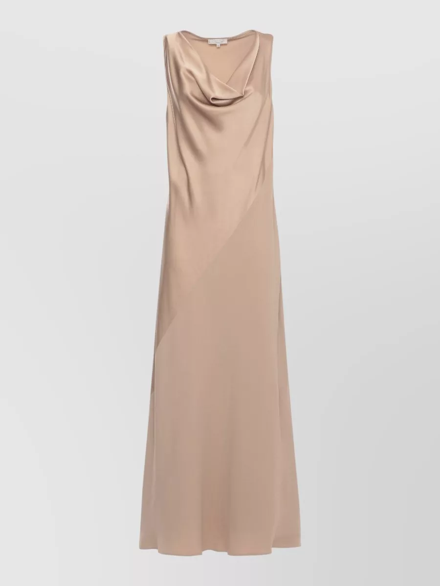 Antonelli Firenze sleeveless wide neck maxi dress